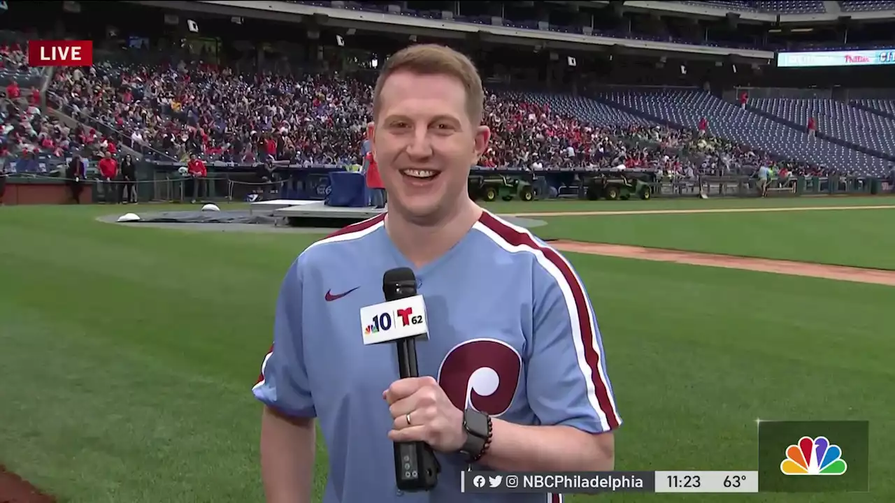 Tracking Potential Heat Wave From Weather Education Day at Phillies Game