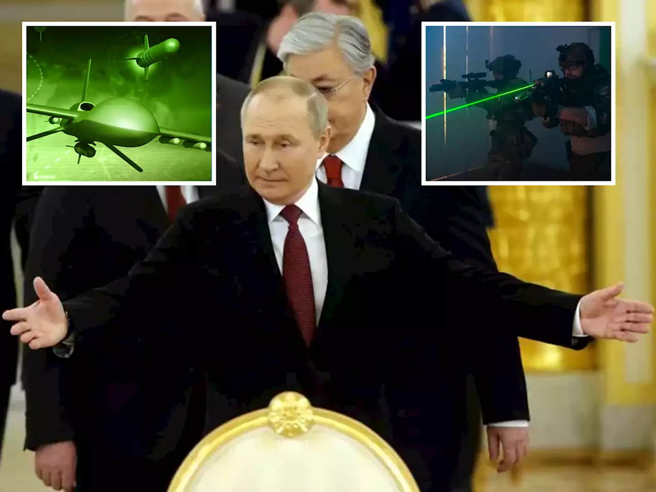 Russia using powerful laser weapons against Ukraine