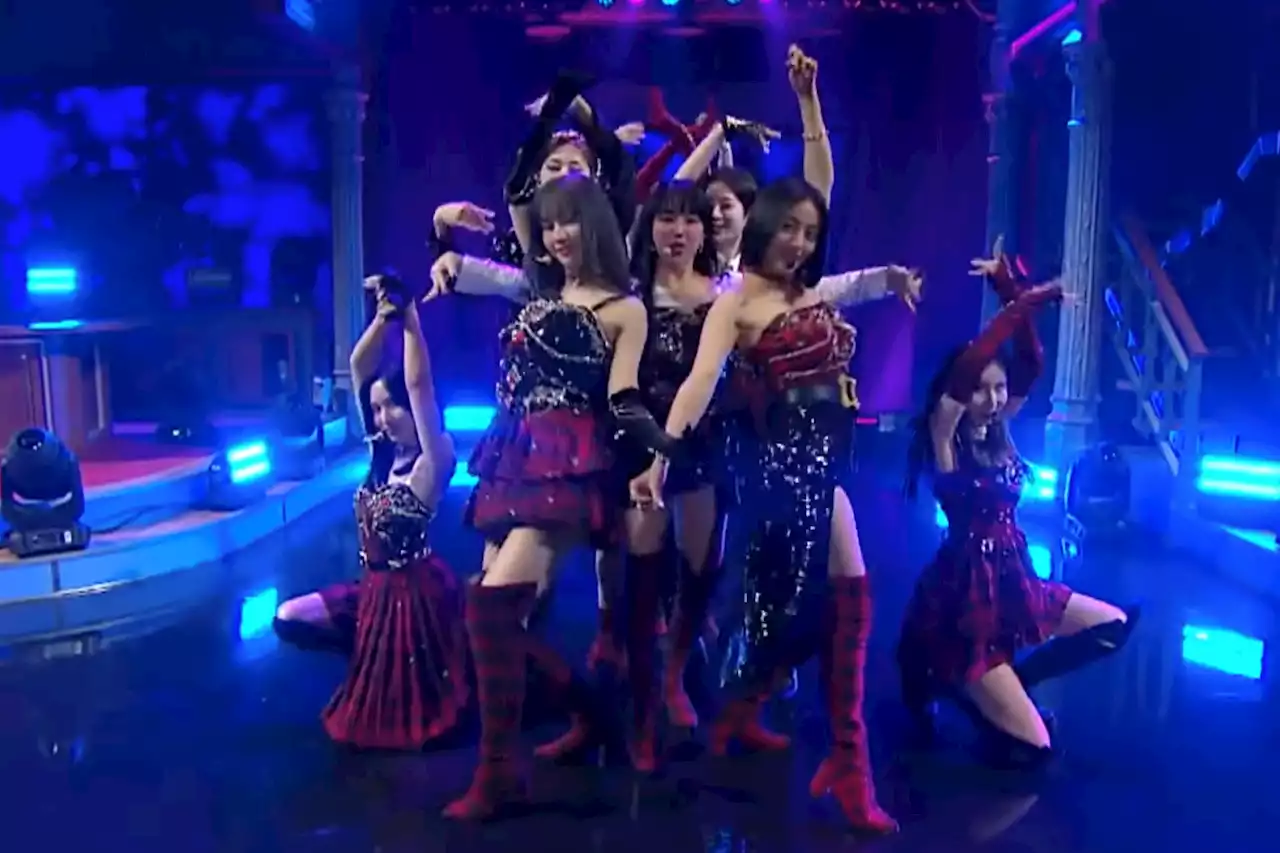 TWICE Makes Late-Night Live Debut With 'The Feels' on 'Colbert'