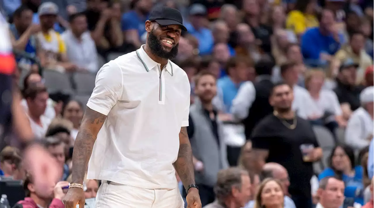 LeBron Says He Shattered Backboard Last Time He Played Bronny