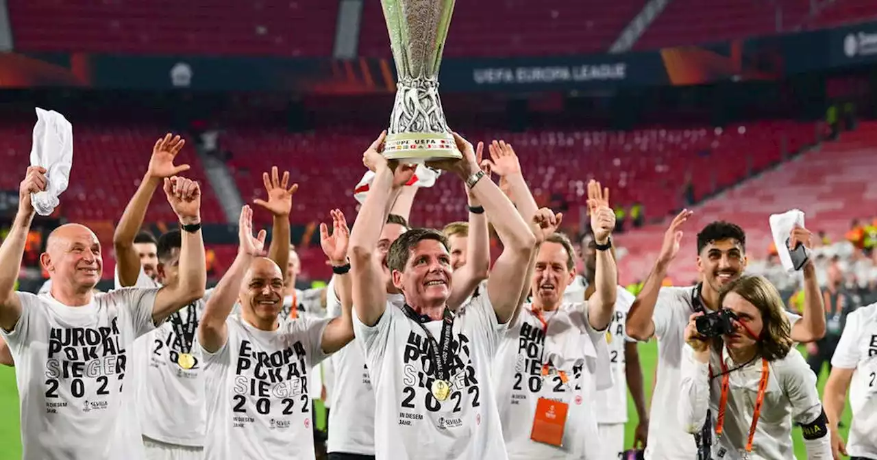 Eintracht Frankfurt gewinnt Europa League: Glückwünsch aus dem Fußball via Social Media