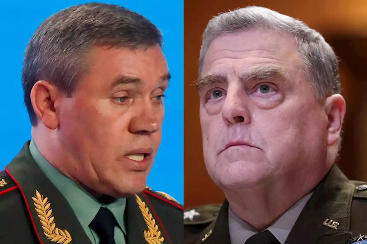 Top Russian, US generals speak for first time since Ukraine invasion