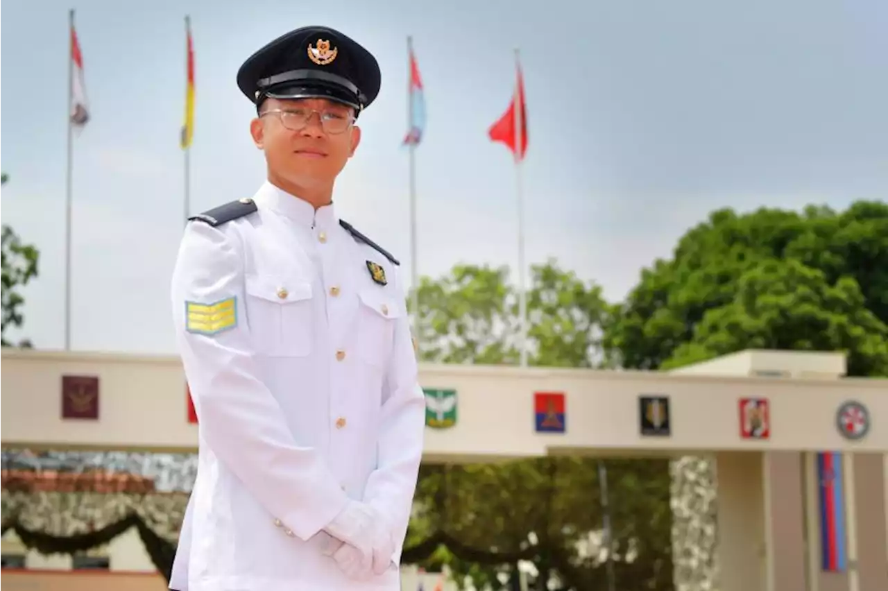 Leukaemia survivor among top SAF specialist graduates after asking to be in combat role