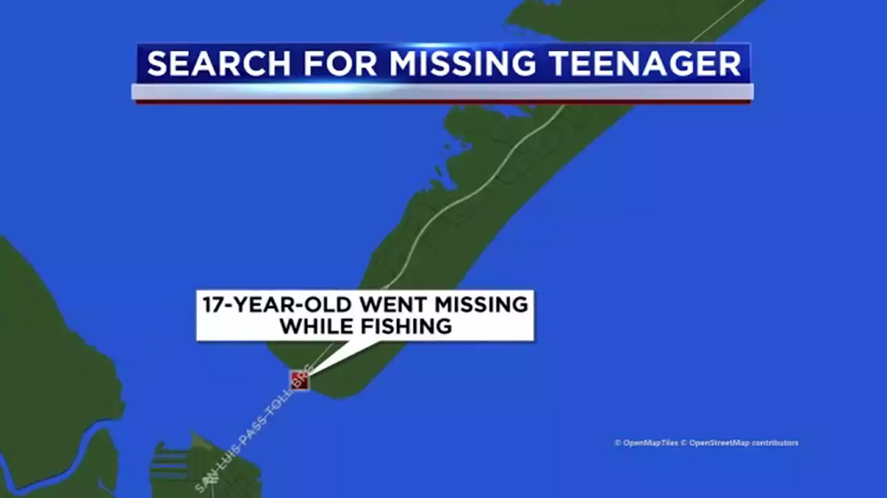 17-year-old goes missing while fishing near San Luis Pass Bridge, Galveston police say