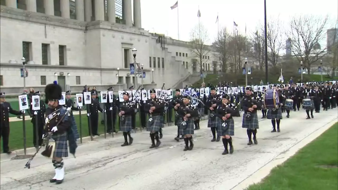 St. Jude Memorial March honors nearly 600 fallen Chicago police officers