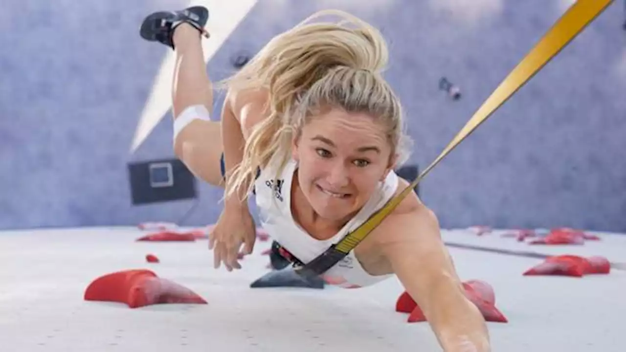 Olympian Coxsey defends climbing during pregnancy