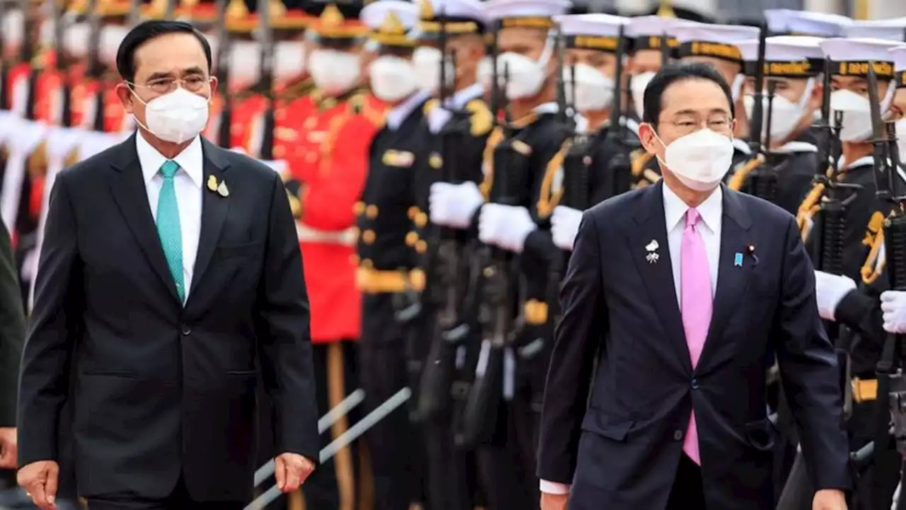 Japan PM to discuss defence, customs deals on Thailand trip