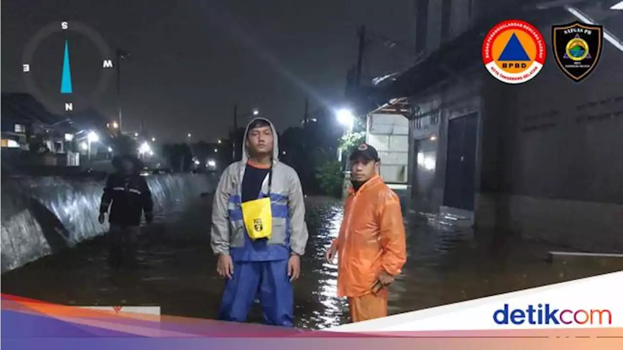 Diguyur Hujan, 10 Titik di Tangerang-Tangsel Terendam Banjir