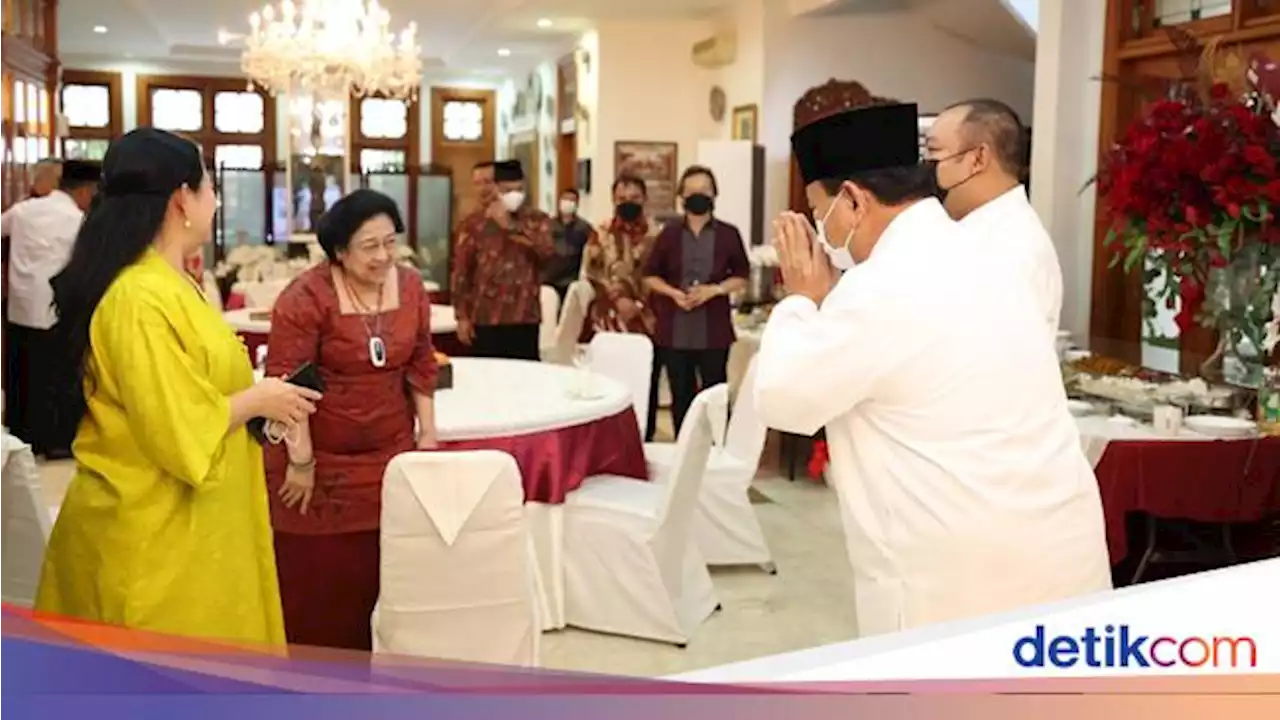 Potret Keakraban Prabowo, Mega dan Puan Saat Lebaran