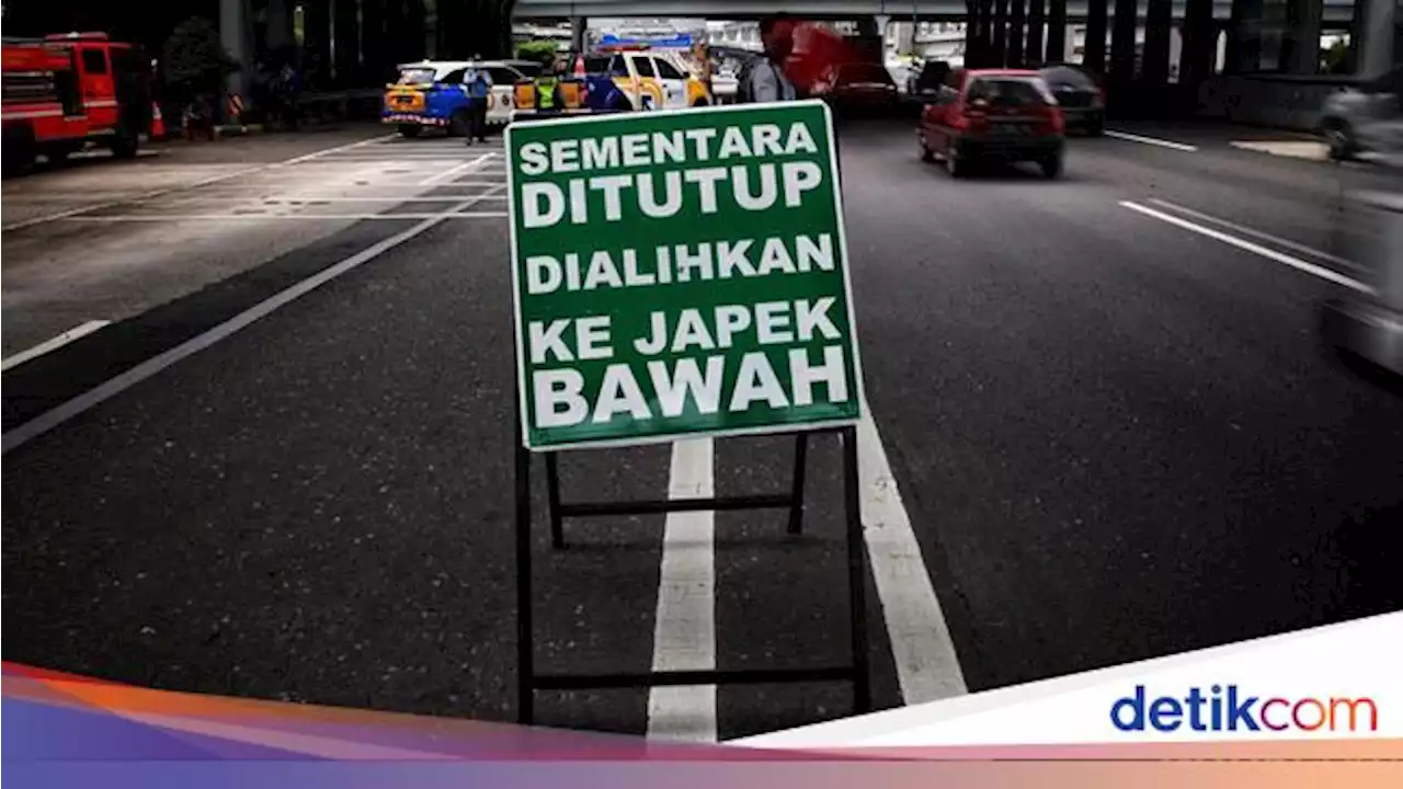 Tol Layang MBZ Arah Cikampek Ditutup Sementara