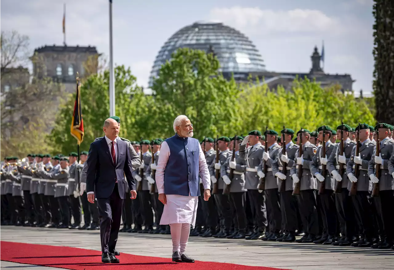 Deutschland - 10 Milliarden Euro für die Zusammenarbeit mit Indien