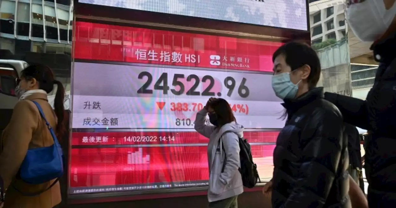 Asian markets drop as US rout, China worries hit sentiment