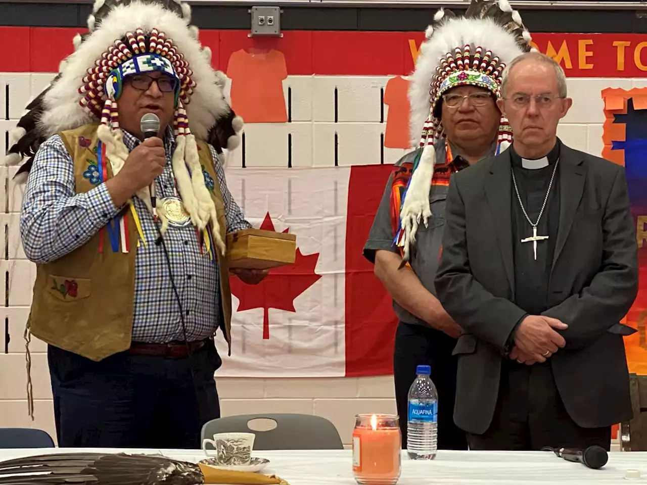 Archbishop of Canterbury addresses reconciliation during service in Saskatchewan