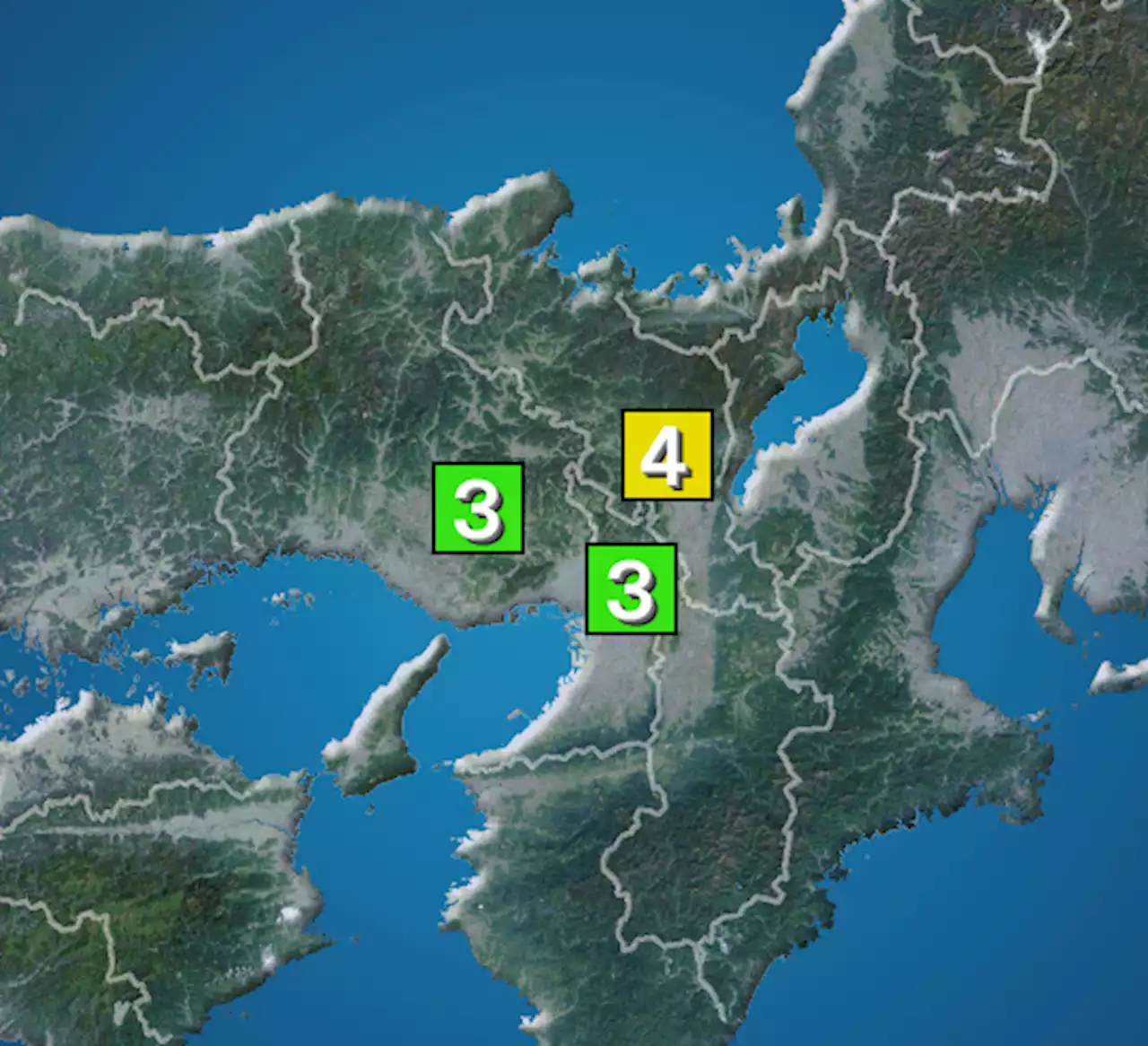 京都府南部で地震 亀岡市で震度4 津波の心配なし - トピックス｜Infoseekニュース