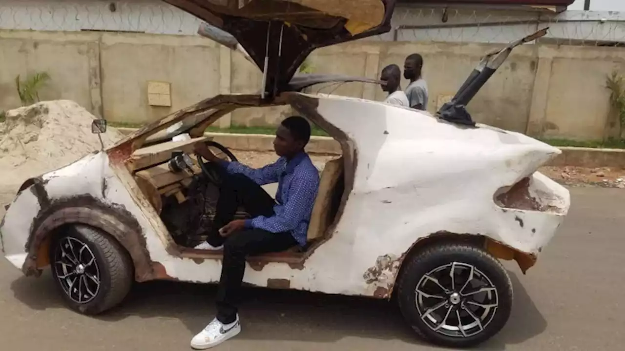 Ghanaian Prodigy Builds DIY Car From Scrap Pieces For $3,000