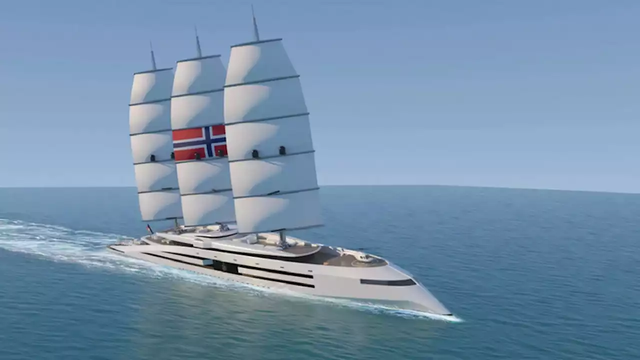 This Superyacht Can Cruise Emissions Free Thanks to Viking Age-Inspired Sails