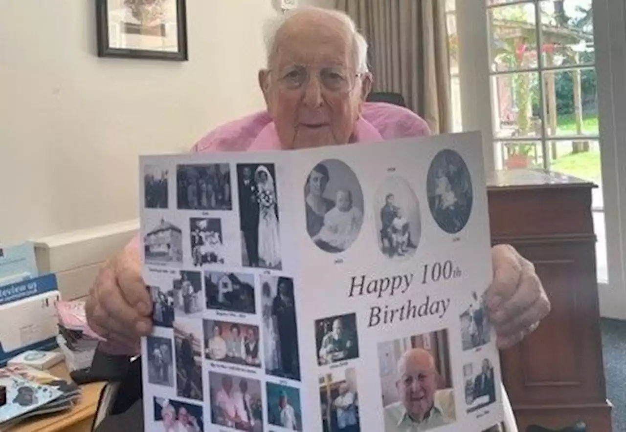 Resident at Camberley care home celebrates 100th birthday