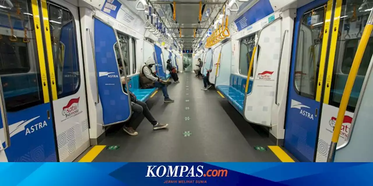 Jadwal Operasional MRT Jakarta Selama Libur Lebaran 2022