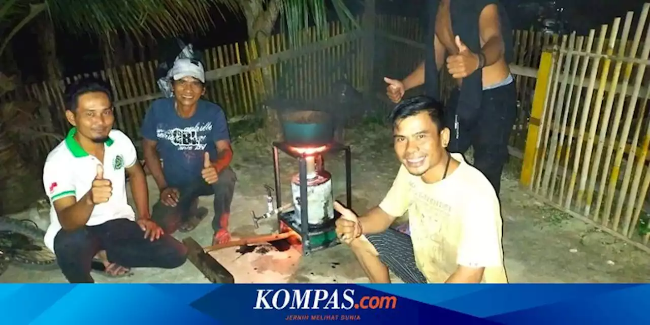 Kisah Andi Maskur yang Manfaatkan Oli Bekas Untuk Masak Hidangan Lebaran Saat Elpiji Sulit Didapat