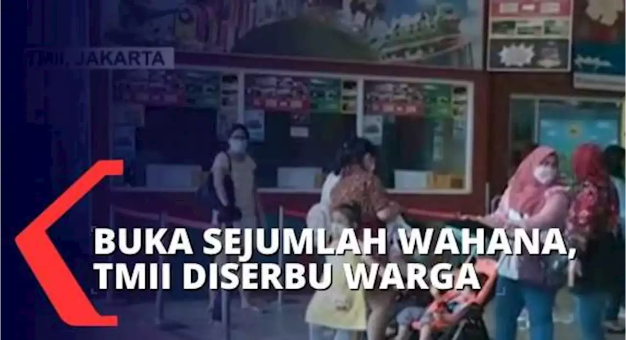 Warga yang Tidak Berkesempatan Mudik Kunjungi TMII Hingga Wahana Baru di Kebun Binatang Surabaya