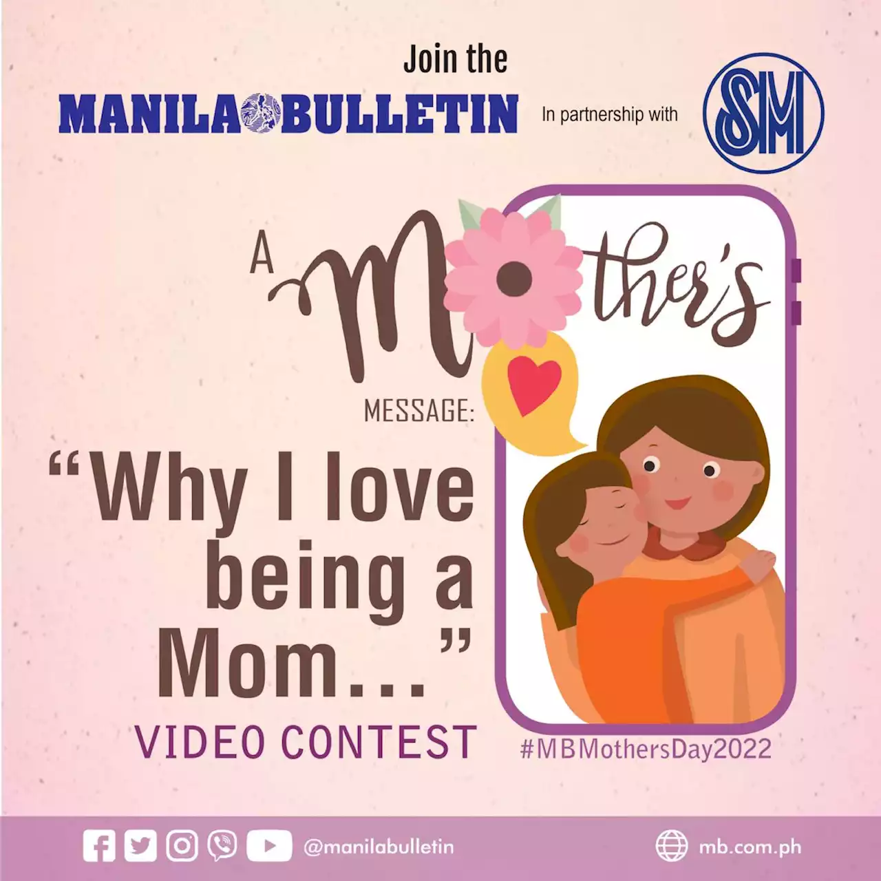 Join Manila Bulletin’s Mother’s Day video contest