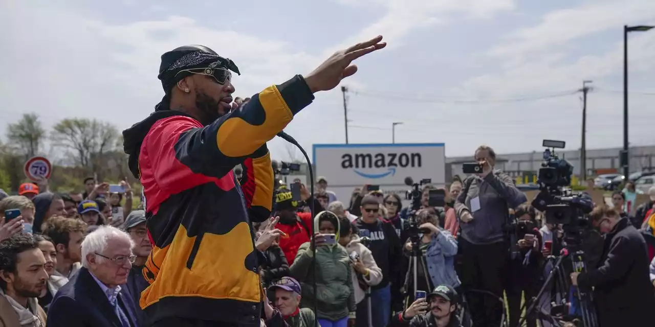 Labor organizers seek second union win at an Amazon warehouse