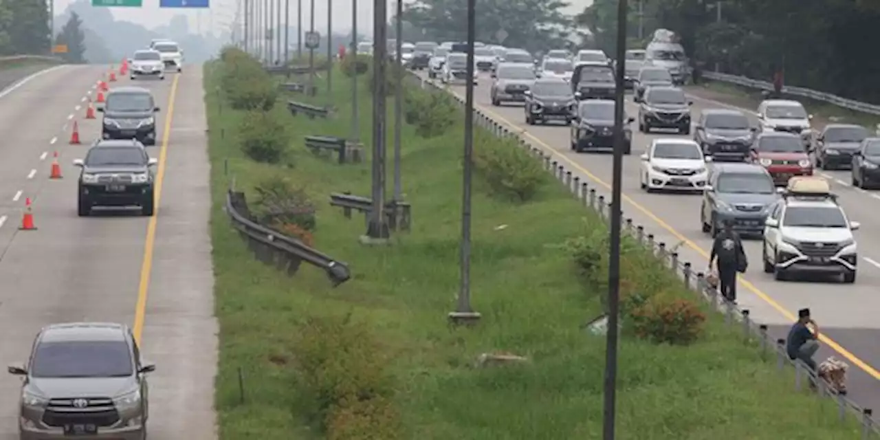 Sore Ini, Contraflow Diberlakukan di Tol Cikarang Utama Km 70 hingga Km 87 | merdeka.com