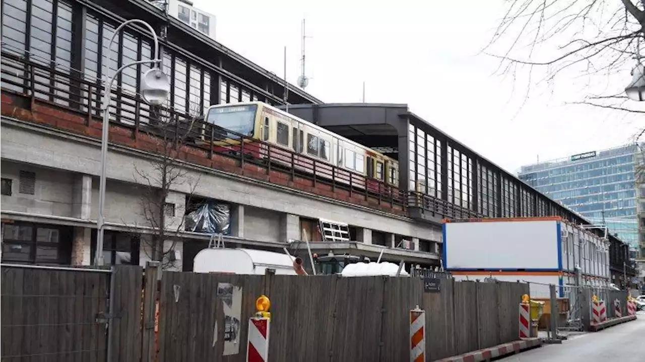 Am Bahnhof Zoo wird wieder gebaut