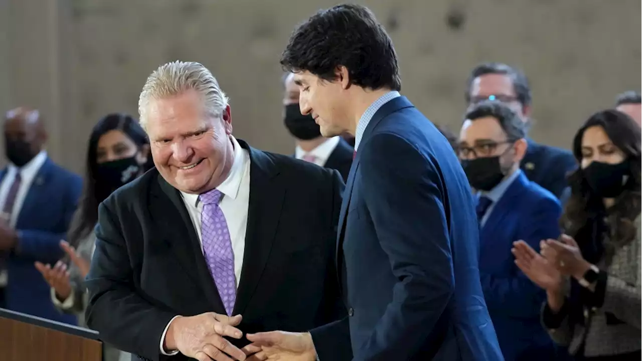 Ontario Liberal leader claims Ford is using Trudeau as a campaign stop