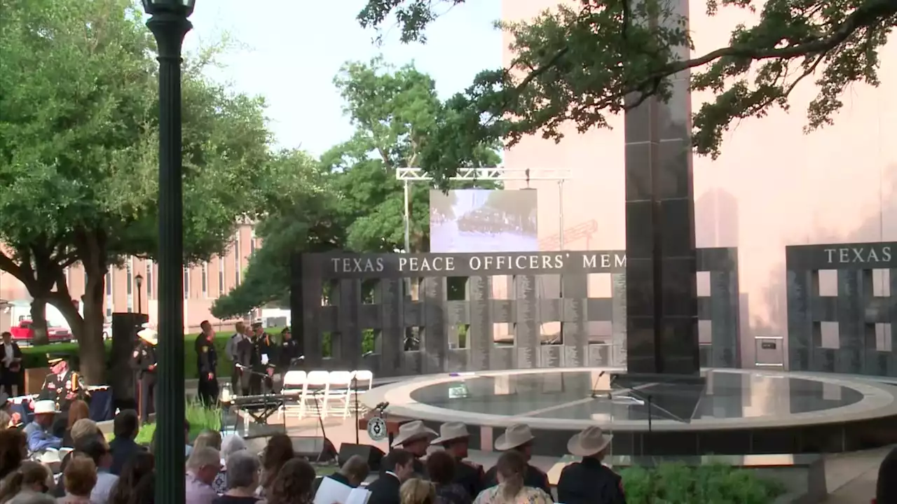 Dozens of Names Added to Texas Peace Officers' Memorial in Austin