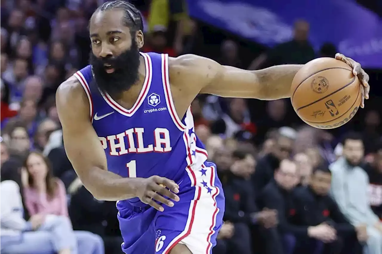 Without Joel Embiid, the Sixers offense will turn to James Harden for points