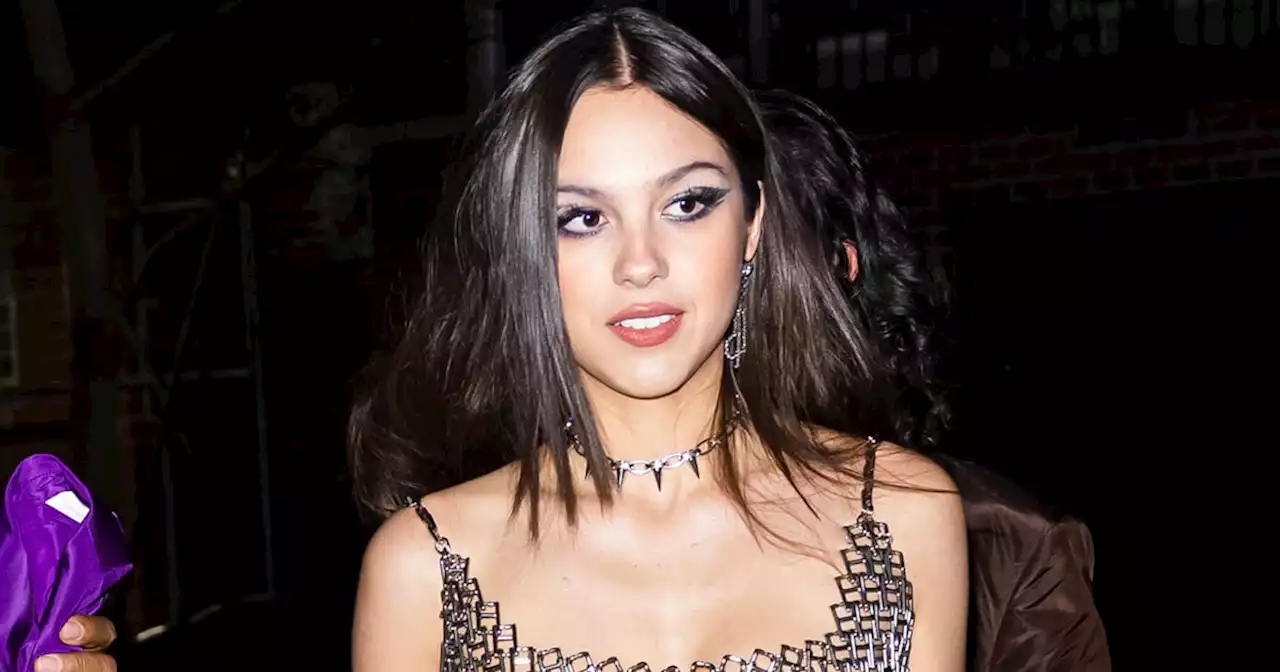 Olivia Rodrigo Goes Full Riot Grrrl in a See-Through, Chain-Mail Minidress