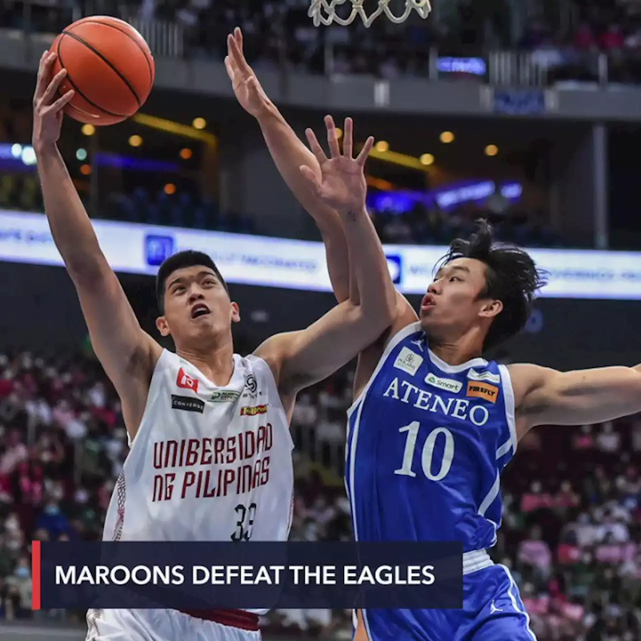 UP slays mighty Ateneo, ends 4-year, 39-game win streak