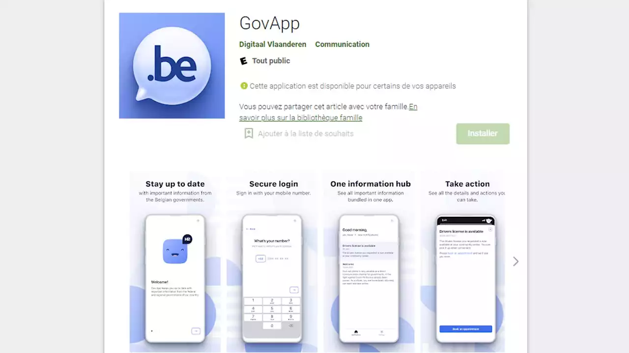 Lancement de la nouvelle application gouvernementale GovApp pour lutter contre le Covid-19