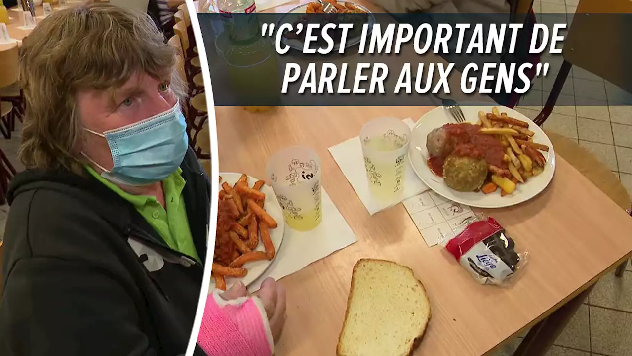 Les bénéficiaires sont ravis: après deux ans de limitation, les Restos du Cœur de Charleroi ont relancé leur service en salle (vidéo)