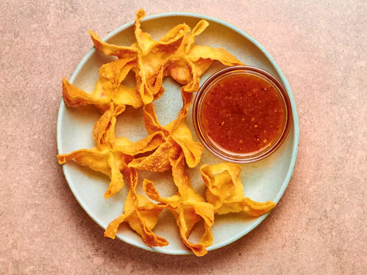 Crab Rangoon (Crab Puffs) With Sweet and Sour Sauce Recipe