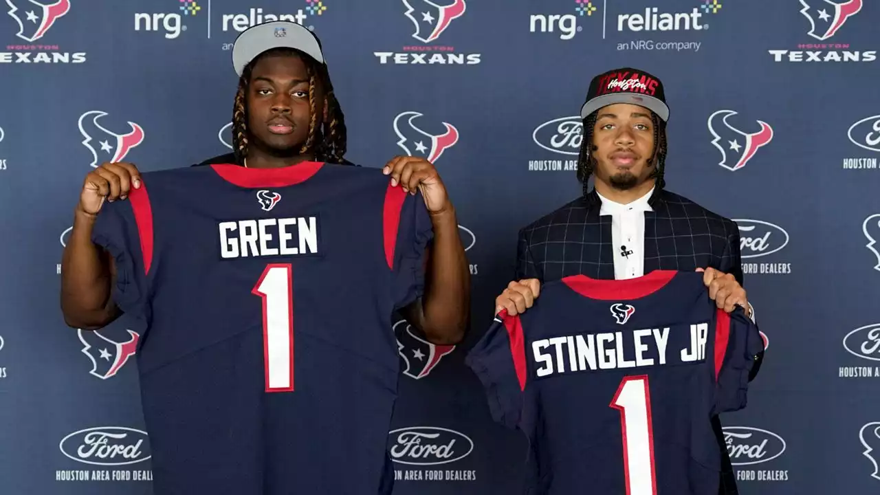 Rebuilding Texans take Stingley, Green in 1st round