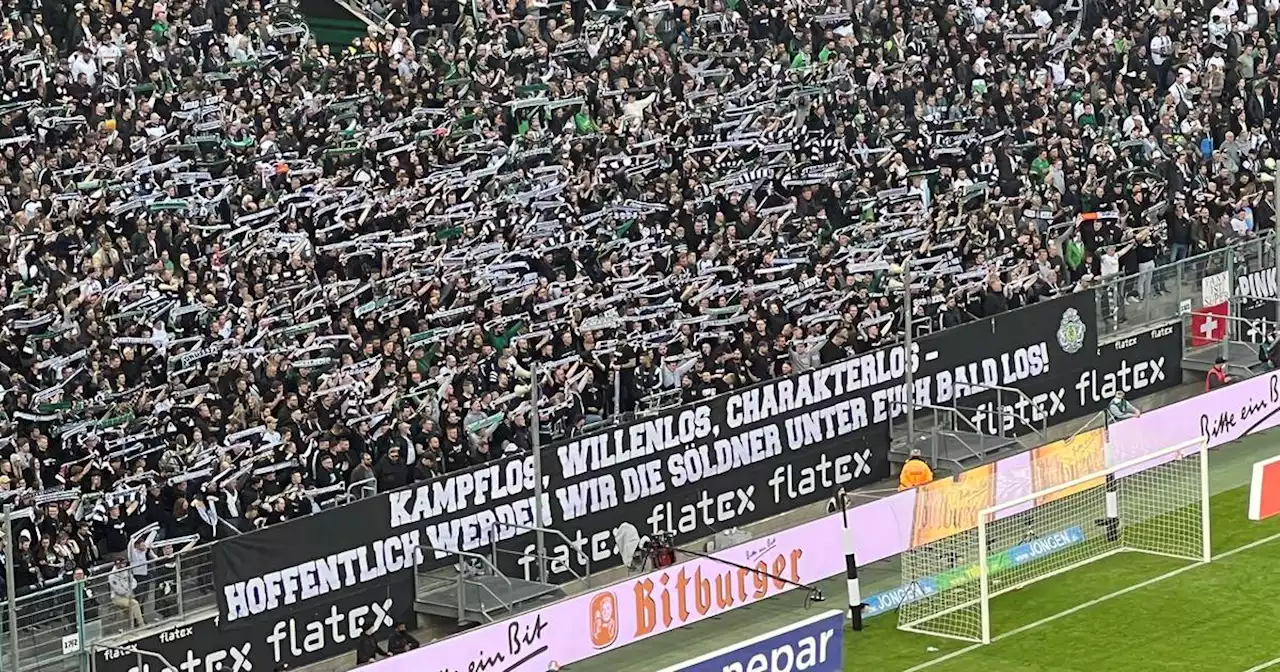 Bundesliga: 'Charakterlos' - Fans von Borussia Mönchengladbach rechnen erneut mit Mannschaft ab