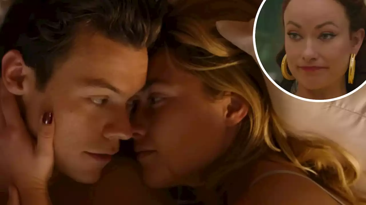 Harry Styles, Florence Pugh Star In Trippy First Trailer for Olivia Wilde's Don't Worry Darling