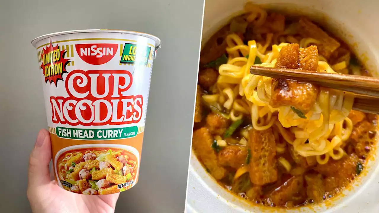 Nissin’s New Hawker-Inspired Fish Head Curry Cup Noodles Taste Test: Nice Or Not?
