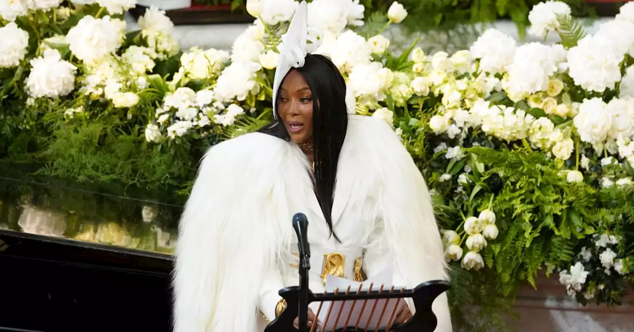 Fashion luminaries Naomi Campbell, Anna Wintour honor André Leon Talley at his funeral