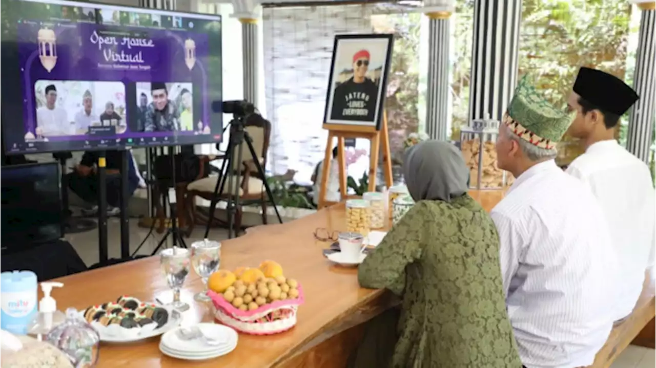 Lebaran, Ganjar Gelar Open House Virtual dan Bagi-bagi Hadiah