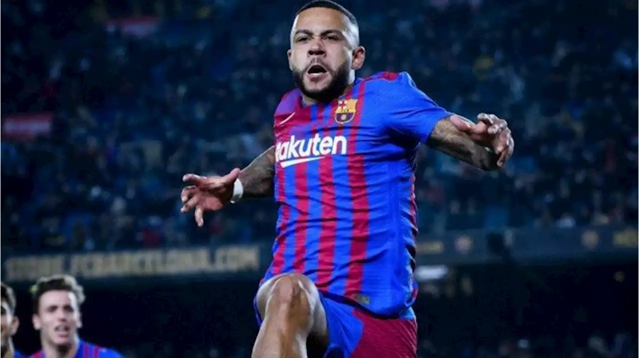 Memphis Depay Cetak Gol, Barcelona Tumbangkan Real Mallorca