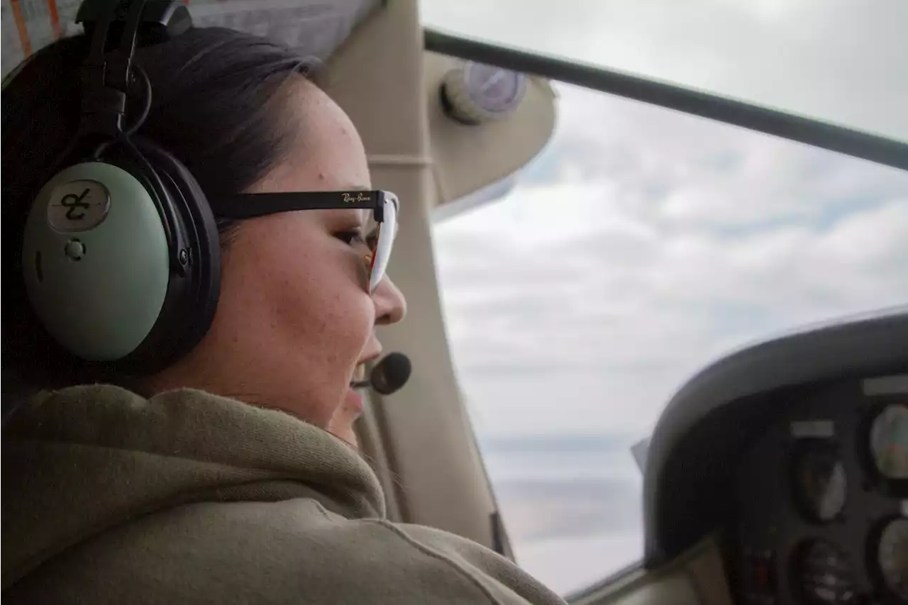 Dolena Fox is one of the world’s first female Yup’ik commercial pilots - Alaska Public Media