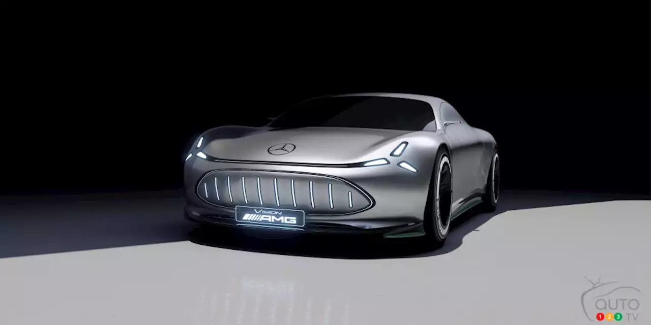 Mercedes Vision : l’avenir électrique à la sauce AMG | Actualités automobile | Auto123