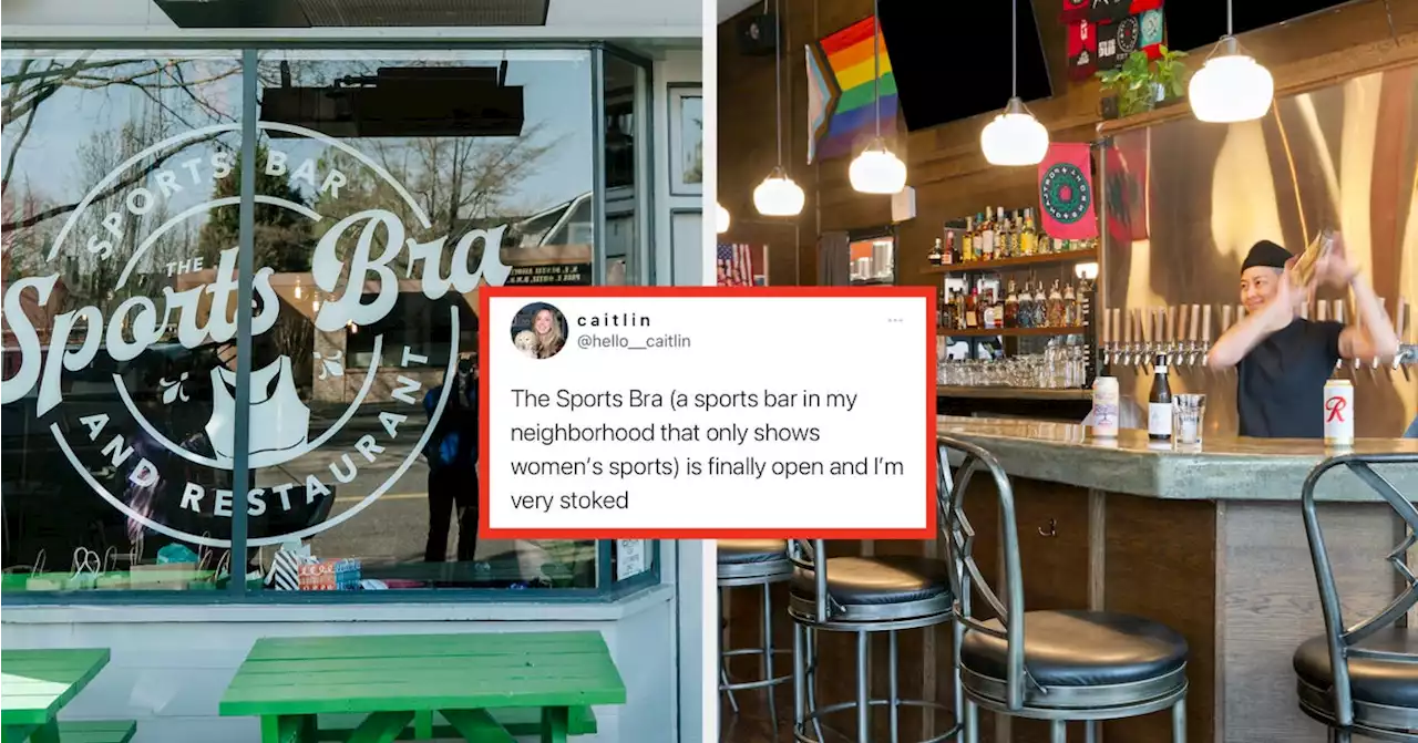 There's Finally A Sports Bar That Only Plays Women's Sports On TV, And Women Everywhere Are Applauding