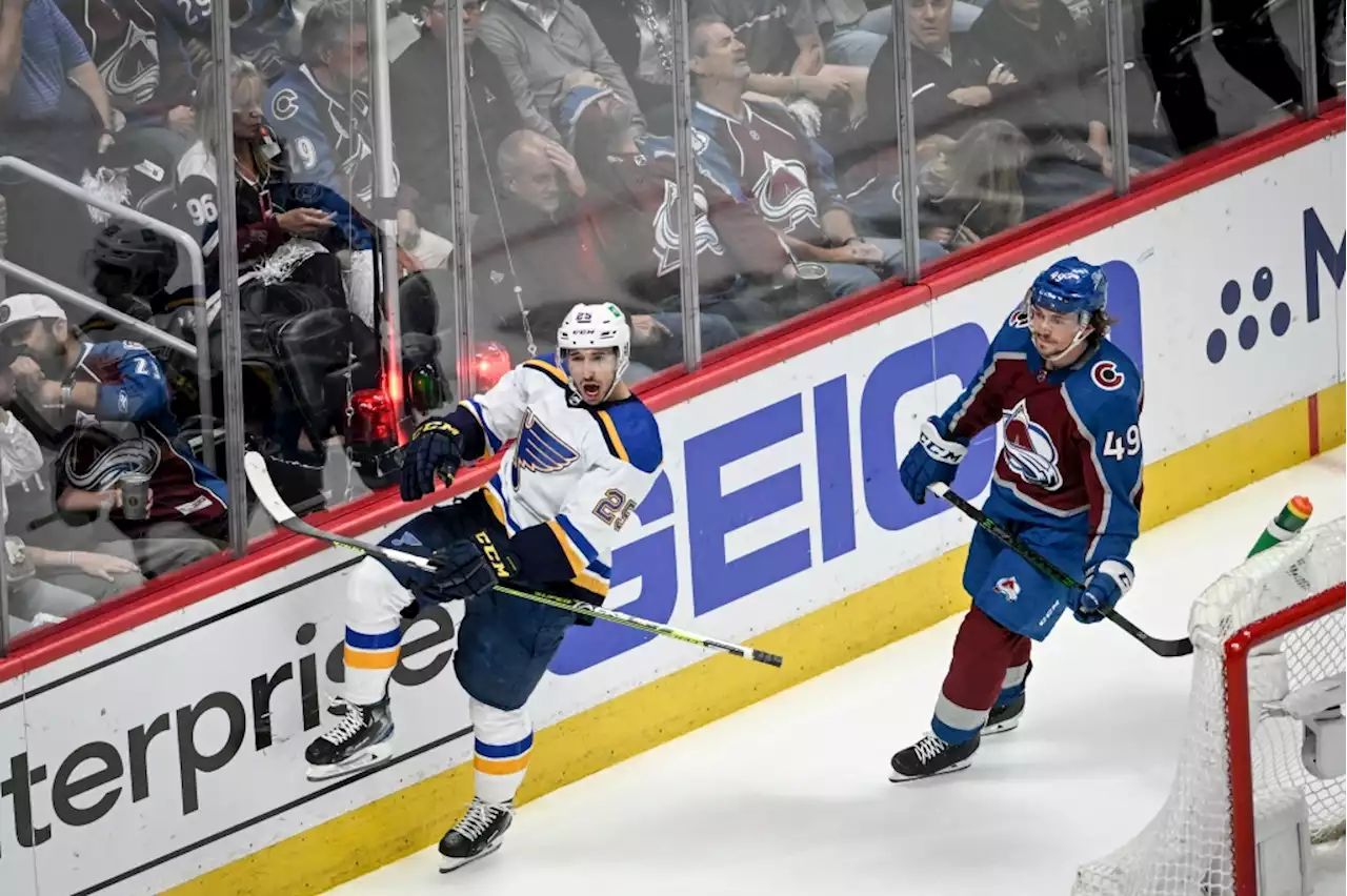 Avalanche-Blues Game 2 Quick Hits: Home team thoroughly outplayed in loss to St. Louis