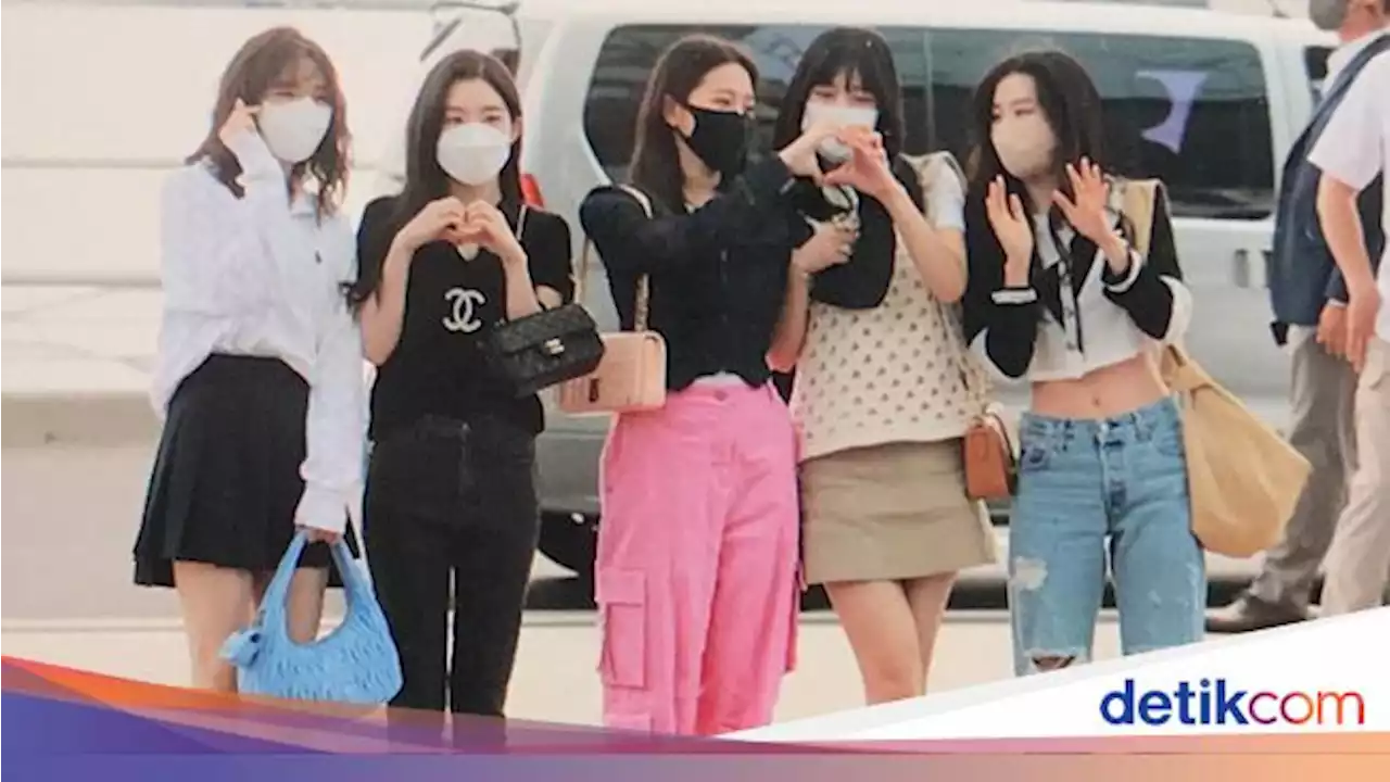 Red Velvet Tiba di Jakarta untuk Manggung di Allo Bank Fest 2022 Hari Kedua