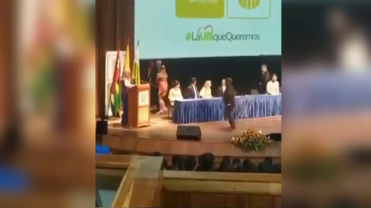 Encapuchados intentan retener al rector de la UIS en Bucaramanga