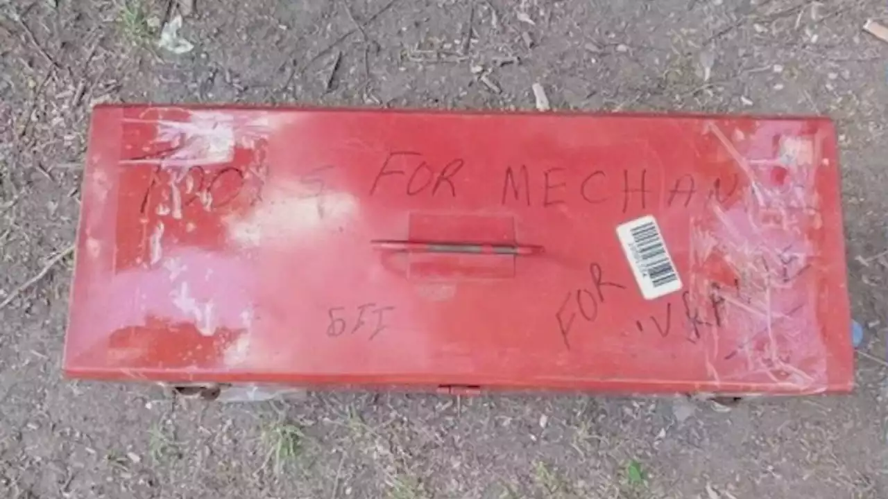 'Fight, Rebuild, Live': Donor gives dad's World War II toolbox to soldiers fighting in Ukraine